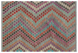 Naturel Over Dyed Kandahar Rug 5'8'' x 8'5'' ft 172 x 256 cm