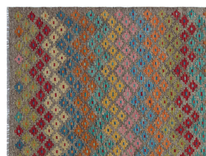 Naturel Over Dyed Kandahar Rug 6'0'' x 7'11'' ft 183 x 242 cm