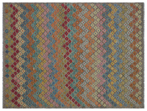 Naturel Over Dyed Kandahar Rug 6'0'' x 7'11'' ft 183 x 242 cm
