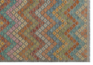 Naturel Over Dyed Kandahar Rug 6'2'' x 8'7'' ft 189 x 262 cm