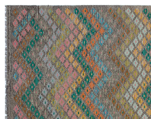 Naturel Over Dyed Kandahar Rug 6'2'' x 7'9'' ft 189 x 235 cm