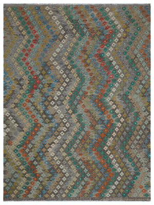 Naturel Over Dyed Kandahar Rug 6'2'' x 8'0'' ft 188 x 245 cm