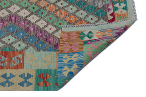 Naturel Over Dyed Kandahar Rug 5'7'' x 8'4'' ft 170 x 253 cm