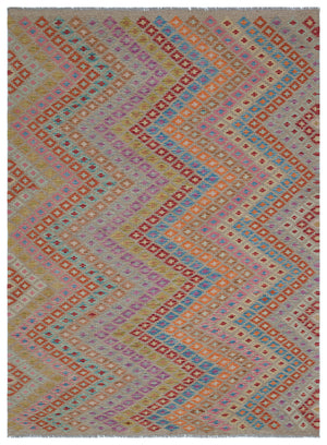 Naturel Over Dyed Kandahar Rug 5'11'' x 8'0'' ft 181 x 244 cm