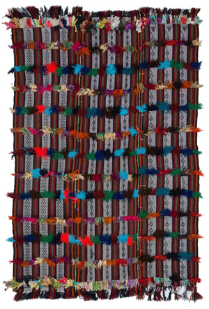 Natural Anatolium Turkish Vintage Rug 6'0'' x 9'2'' ft 183 x 280 cm