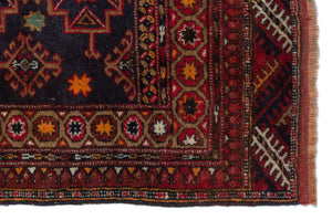 Natural Anatolium Turkish Vintage Rug 2'9'' x 4'2'' ft 83 x 126 cm