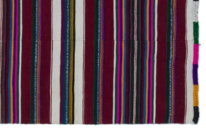 Natural Chaput Kilim Rug 4'1'' x 6'5'' ft 124 x 195 cm