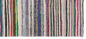 Chaput Over Dyed Kilim Rug 5'6'' x 12'3'' ft 167 x 373 cm