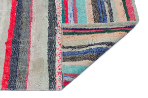 Chaput Over Dyed Kilim Rug 5'10'' x 7'5'' ft 177 x 225 cm