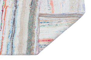 Chaput Over Dyed Kilim Rug 3'4'' x 9'9'' ft 102 x 296 cm