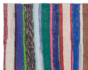 Chaput Over Dyed Kilim Rug 6'2'' x 7'7'' ft 187 x 230 cm