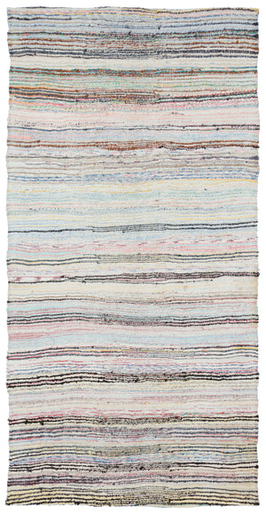 Chaput Over Dyed Kilim Rug 5'1'' x 10'1'' ft 155 x 307 cm