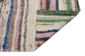 Chaput Over Dyed Kilim Rug 5'2'' x 10'10'' ft 157 x 330 cm