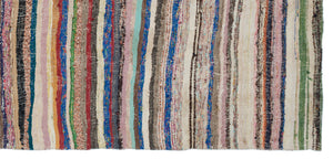 Chaput Over Dyed Kilim Rug 5'2'' x 10'10'' ft 157 x 330 cm