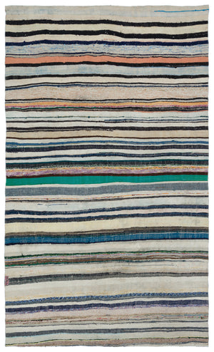 Chaput Over Dyed Kilim Rug 6'8'' x 11'1'' ft 203 x 338 cm