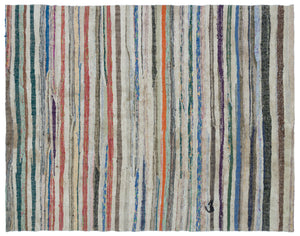 Chaput Over Dyed Kilim Rug 6'9'' x 8'4'' ft 207 x 255 cm