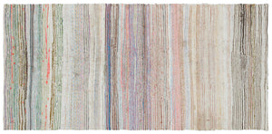 Chaput Over Dyed Kilim Rug 4'7'' x 9'3'' ft 140 x 283 cm
