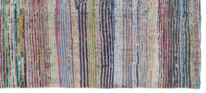 Chaput Over Dyed Kilim Rug 4'4'' x 9'6'' ft 132 x 290 cm