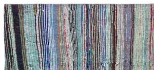 Chaput Over Dyed Kilim Rug 4'4'' x 9'6'' ft 132 x 290 cm