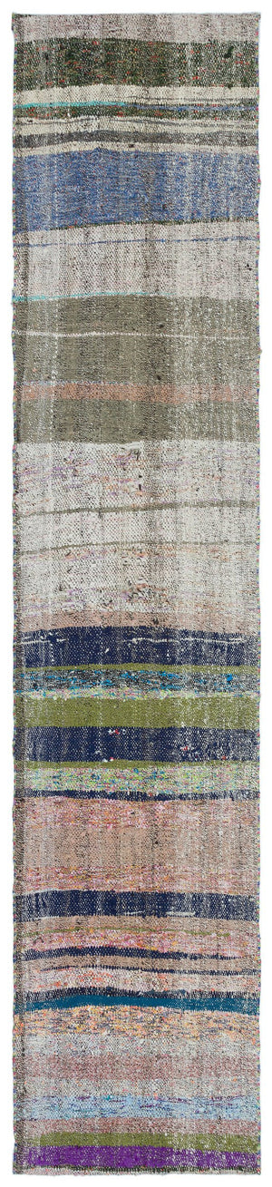 Chaput Over Dyed Kilim Rug 2'0'' x 9'8'' ft 62 x 294 cm