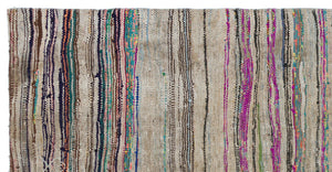 Chaput Over Dyed Kilim Rug 4'6'' x 8'4'' ft 138 x 255 cm