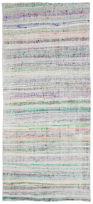 Chaput Over Dyed Kilim Rug 4'7'' x 10'2'' ft 140 x 310 cm