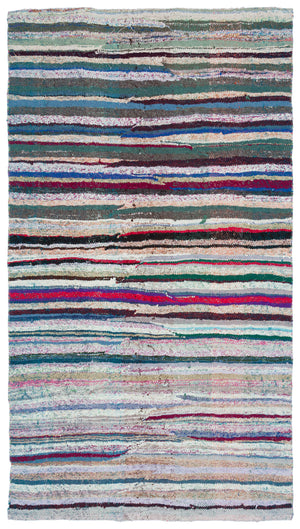 Chaput Over Dyed Kilim Rug 4'10'' x 8'7'' ft 148 x 262 cm