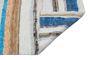 Chaput Over Dyed Kilim Rug 4'12'' x 11'11'' ft 152 x 362 cm