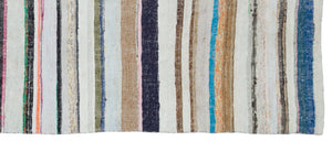 Chaput Over Dyed Kilim Rug 4'12'' x 11'11'' ft 152 x 362 cm