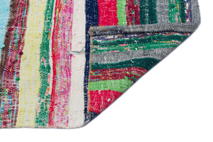 Chaput Over Dyed Kilim Rug 5'2'' x 9'10'' ft 158 x 300 cm