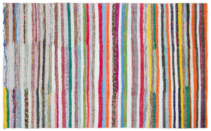 Chaput Over Dyed Kilim Rug 5'7'' x 8'10'' ft 171 x 270 cm