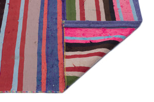 Chaput Over Dyed Kilim Rug 4'1'' x 9'10'' ft 125 x 300 cm