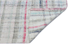 Chaput Over Dyed Kilim Rug 6'6'' x 6'11'' ft 198 x 210 cm