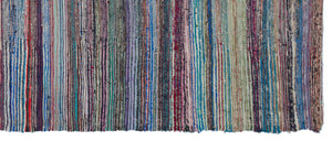 Chaput Over Dyed Kilim Rug 4'11'' x 11'11'' ft 151 x 364 cm