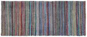 Chaput Over Dyed Kilim Rug 4'11'' x 11'11'' ft 151 x 364 cm