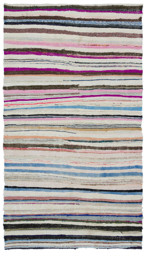 Chaput Over Dyed Kilim Rug 5'9'' x 10'3'' ft 174 x 313 cm
