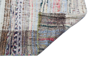 Chaput Over Dyed Kilim Rug 3'7'' x 11'5'' ft 110 x 347 cm