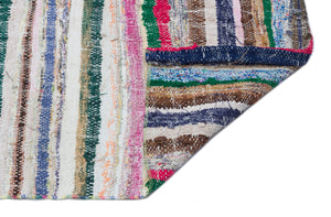 Chaput Over Dyed Kilim Rug 4'4'' x 11'9'' ft 131 x 358 cm