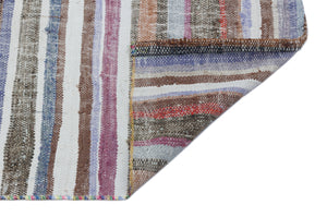 Chaput Over Dyed Kilim Rug 3'6'' x 7'7'' ft 107 x 230 cm