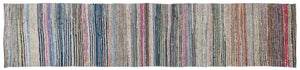 Chaput Over Dyed Kilim Rug 2'3'' x 10'2'' ft 68 x 310 cm