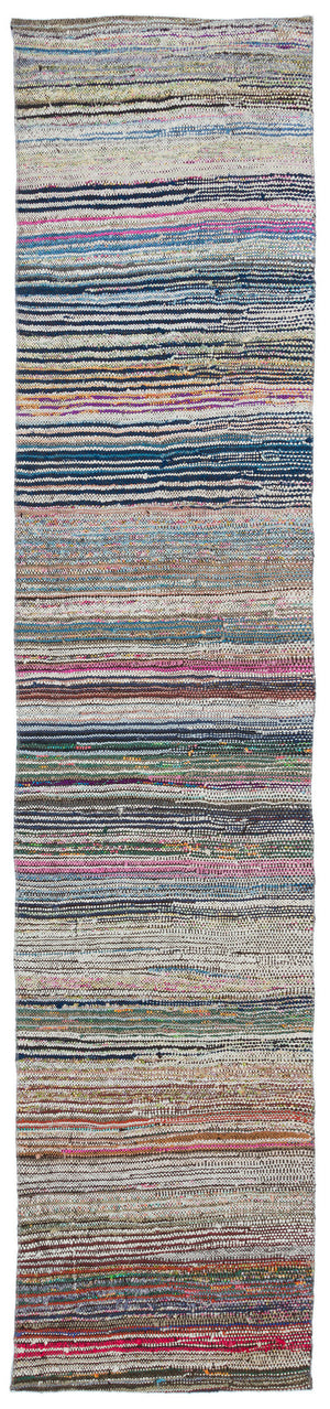 Chaput Over Dyed Kilim Rug 2'3'' x 10'2'' ft 68 x 310 cm
