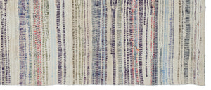 Chaput Over Dyed Kilim Rug 3'9'' x 8'10'' ft 114 x 270 cm