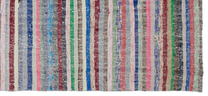 Chaput Over Dyed Kilim Rug 4'8'' x 10'3'' ft 143 x 313 cm