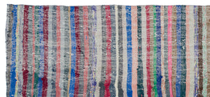 Chaput Over Dyed Kilim Rug 4'8'' x 10'3'' ft 143 x 313 cm