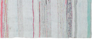 Chaput Over Dyed Kilim Rug 3'7'' x 8'8'' ft 110 x 265 cm