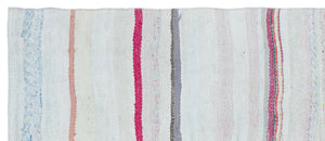 Chaput Over Dyed Kilim Rug 3'7'' x 8'8'' ft 110 x 265 cm