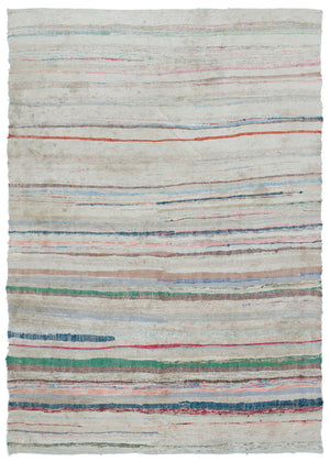 Chaput Over Dyed Kilim Rug 5'3'' x 7'0'' ft 161 x 214 cm