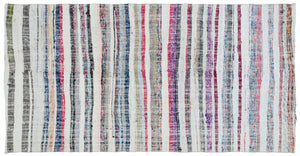 Chaput Over Dyed Kilim Rug 4'7'' x 9'2'' ft 140 x 280 cm