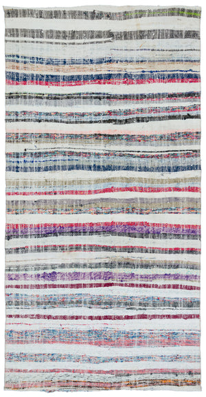 Chaput Over Dyed Kilim Rug 4'7'' x 9'2'' ft 140 x 280 cm