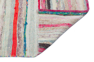 Chaput Over Dyed Kilim Rug 5'8'' x 8'8'' ft 172 x 264 cm